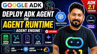 Thumbnail: Deploy ADK Agent on Agent Runtime (Agent Engine) | Live Demo