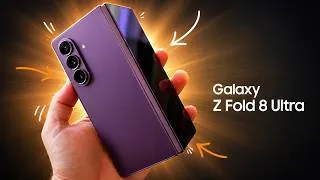 Thumbnail: Samsung Galaxy Z Fold 8 Ultra - Official Hands on Video Leaked!