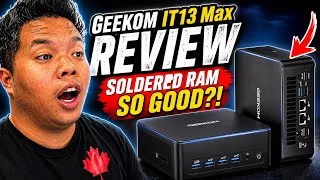 Thumbnail: Soldered Memory... Worth It? | I Edited This Entire Video on the GEEKOM IT13 Max