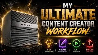 Thumbnail: My Ultimate Content Creator Workflow with ZimaCube | One Personal Cloud for Everything