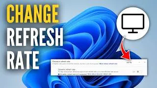 Thumbnail: How To Change Monitor Refresh Rate