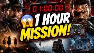 Thumbnail: Top 5 Longest Missions😵 in Gaming  🕹️History | 💀 Players Ne Bola Bas Ab Nahi 😭 (URDU/HINDI)