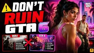 Thumbnail: 🔥 GTA 6 Should NEVER Copy These RDR2 Features | 💀 Realism Ki Wajah Se GTA 6 Kharab 😮 (URDU/HINDI)
