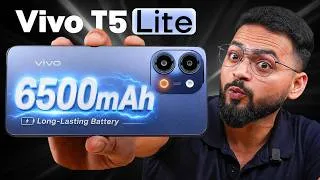 Thumbnail: vivo T5 Lite First Look ⚡ | 50MP + 6500mAh 🔋 | Mediatek Dimensity 6300 🔥