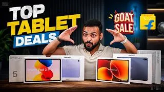 Thumbnail: Crazy Tablet Deals 🤩 | Flipkart GOAT Sale & Amazon Prime Day Sale ⚡️