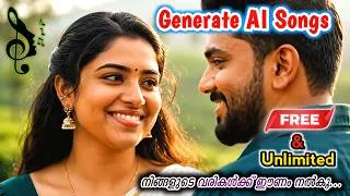 Thumbnail: 🔥മലയാളം AI Songs നിർമിച്ച് YouTube ൽ വരുമാനം നേടാം😃| Free AI Songs generator | ai music making app