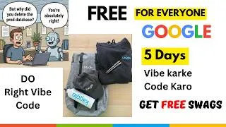 Thumbnail: 5-Day AI Agents || Get Free Learning and Swags from Google & Kaggle in 2026