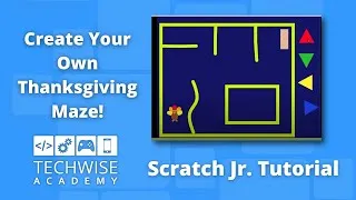 Thumbnail: Tutorial: Scratch Jr - Create your Own Thanksgiving Turkey Maze