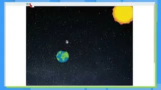 Thumbnail: Solar Eclipse Animation on Scratch