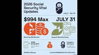 Thumbnail: 3 SECRET Social Security shifts [August 2026]