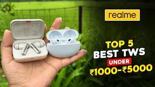 Thumbnail: Best Realme Earbuds Under ₹1000 to ₹5000 in 2026💸🚨 DON’T Wasting Money!🎧 Realme TWS Under 1k to 5k