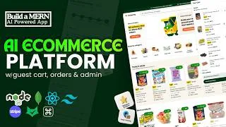Thumbnail: MERN AI Ecommerce Platform with Order Tracking, Guest Cart | Nodejs, React, Command Code, TestSprite