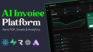 Thumbnail: Build an AI Invoice Platform using React, Resend, Supabase | PDF Export (Readdy AI)
