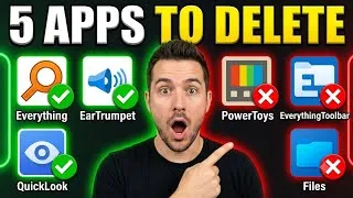 Thumbnail: I Tested 10 Free Windows Apps — Only 5 Are Worth Installing!