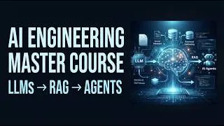 Thumbnail: AI Engineering Full Course for Beginners | LLMs, RAG, LangChain, Agents & GenAI