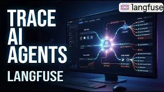 Thumbnail: #25 How to Monitor AI Agents with Langfuse | Tool Calling & Code Agents