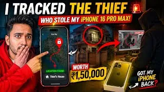 Thumbnail: I Tracked the Thief Who Stole My iPhone 16 Pro Max 😱 ₹1,50,000 Gone! | Shocking Truth |  #technology