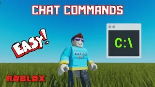 Thumbnail: How to Make a Command System in Chat - Roblox Studio Tutorial