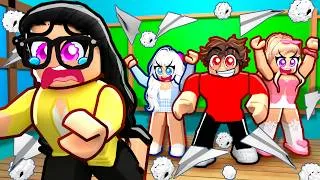 Thumbnail: My Mom Meets My CRAZY FAN GIRLS In Roblox Rivals…