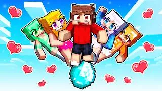 Thumbnail: Surviving One Diamond Block In Minecraft...