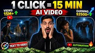 Thumbnail: Long AI Video Kaise Banaye (15 Min) Using Just 1 Prompt || Ai Automation 2026