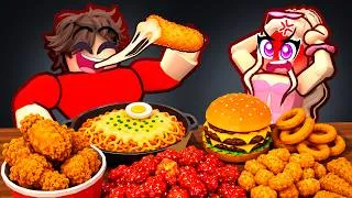 Thumbnail: I Trolled Emma By Stealing Her Food In Roblox MUKBANG…