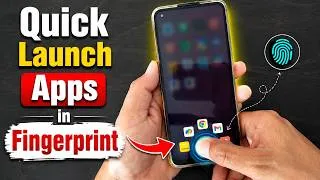Thumbnail: Quick Launch apps in fingerprint on Smart phone ! Quick Launch enable in Fingerprint Scanner