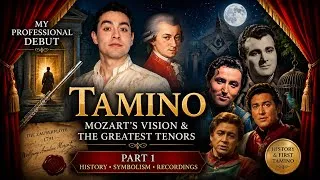 Thumbnail: My Professional Debut as Tamino | Mozart’s Vision & The Greatest Tenors | Part 1 🇬🇧🇪🇸