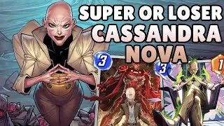 Thumbnail: Cassandra Nova 😈💀 Full Breakdown and Predictions | Super or Loser | Marvel Snap
