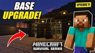 Thumbnail: Finally! Minecraft Survival Base Upgrade Complete!