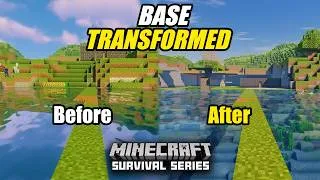 Thumbnail: I Transformed My Base… And You Won’t Believe The Result! | Minecraft Survival