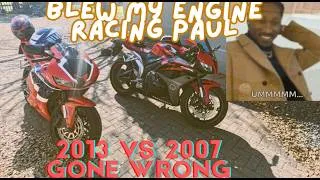 Thumbnail: Your slowest Motorcycle Vlogger Episode 62/ South Africa/ Honda cbr600rr