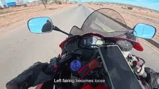 Thumbnail: Almost lost my left fairing.