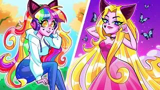 Thumbnail: Types of Magic Hair | Dive into the Magical Routine with Teen-Z