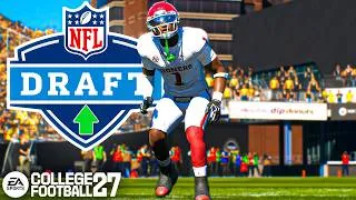 Thumbnail: My Ball Hawk FS is Shooting Up Draft Boards in College Football 27 Road To Glory