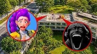 Thumbnail: My DRONE RECORDED: RUMI Found SCP 67 & a SLIDE MONSTER on the ROOFTOP at 3AM?!