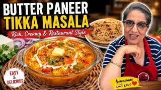 Thumbnail: Butter Paneer Tikka Masala | Restaurant-Style Creamy Paneer Curry | Tasty N flavourful