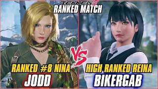 Thumbnail: TEKKEN 8 - JODD (Ranked #8 Nina) vs BIKERGAB (High Ranked Reina) | T8 RANKED GAMEPLAY
