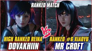 Thumbnail: TEKKEN 8 - DOVAKHIIN (High Ranked Reina) vs MR CROFT (Ranked #6 Xiaoyu) | T8 RANKED GAMEPLAY