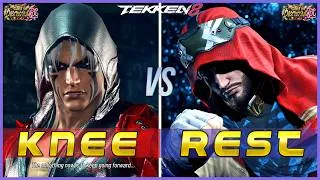 Thumbnail: T8 S3 ▰ KNEE (Jin) Vs REST (Shaheen) ▰ Tekken 8 High Level Gameplay