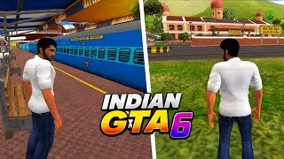 Thumbnail: Indian GTA 6 New Train Station! 🚆🔥 Indian Railway Station Added | Gameplay Update