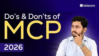 Thumbnail: telecrm MCP Tutorial: Unlocking Real Results from AI