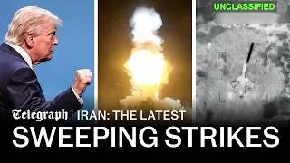 Thumbnail: Trump ‘bombs the hell out of Iran’ after strikes leave US bases ‘in the dark’ | Iran: the Latest