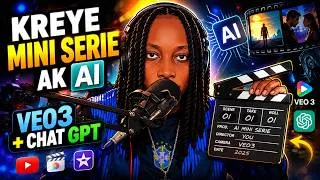 Thumbnail: Ariana mini serie | Me Kòman pouw kreye video AI san tèt chaje #2