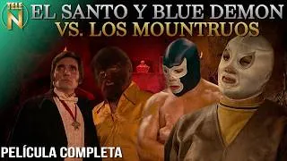 Thumbnail: El Santo y Blue Demon Vs. Los Monstruos (1973) | Película Completa | Tele N