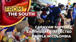 Thumbnail: Caravan joins effort to support earthquake-affected people