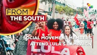 Thumbnail: Union, social movement members attend Lula’s campaign launch rally