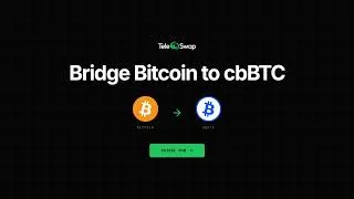 Thumbnail: Bridge Bitcoin to cbBTC: Decentralized BTC → cbBTC in One Click — No CEX, No KYC