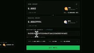 Thumbnail: Learn to Bridge Bitcoin to WBTC using TeleSwap