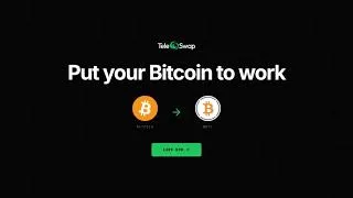 Thumbnail: Put Your Bitcoin to Work: Bridge BTC to WBTC and Earn Real Yield on TeleSwap